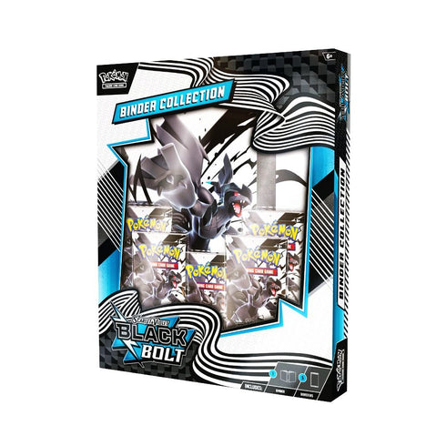 POKEMON SCARLET & VIOLET SV10.5 BLACK BOLT BINDER COLLECTION BOX